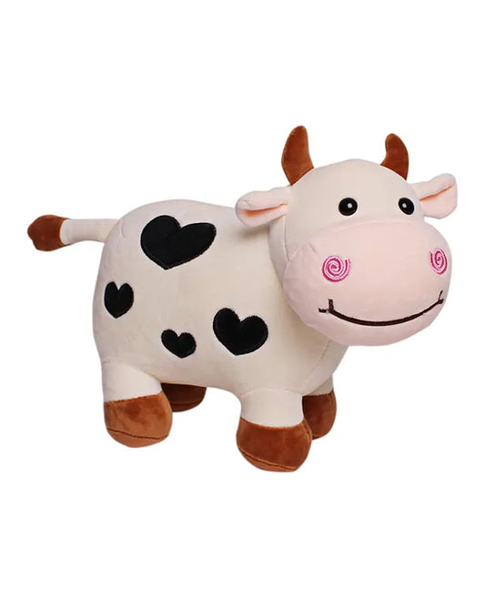 Cute & Adorable White Cow Soft / Plush Toy